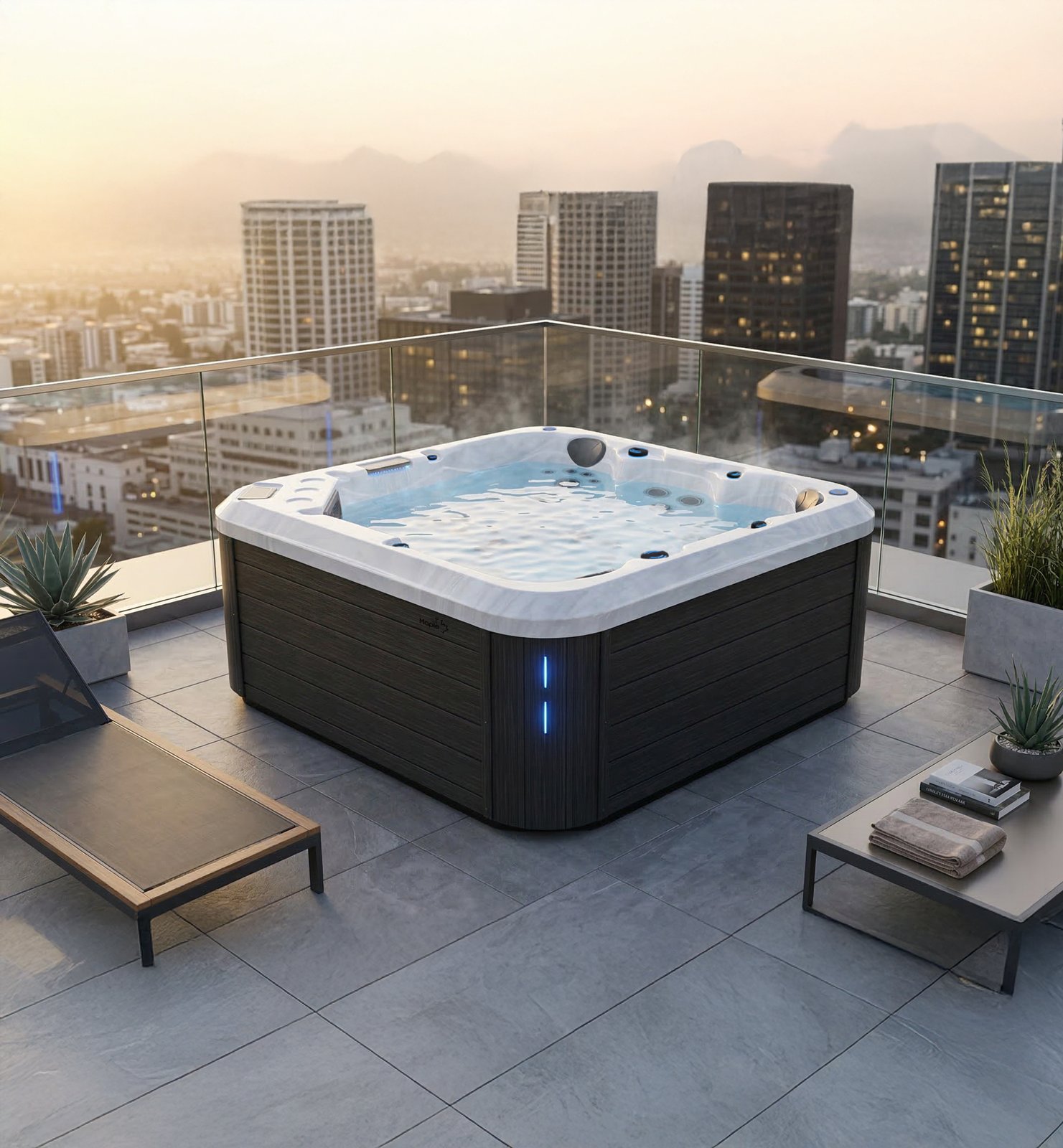 Maple Spas M550 hot tub
